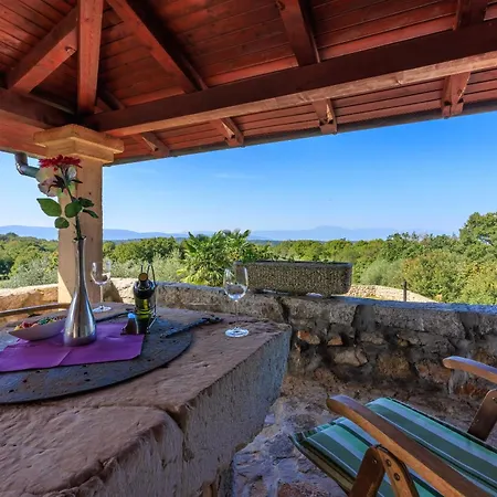 Karlo - Sabljici - Island Of Krk - Traditional Stone With Pool Villa *
