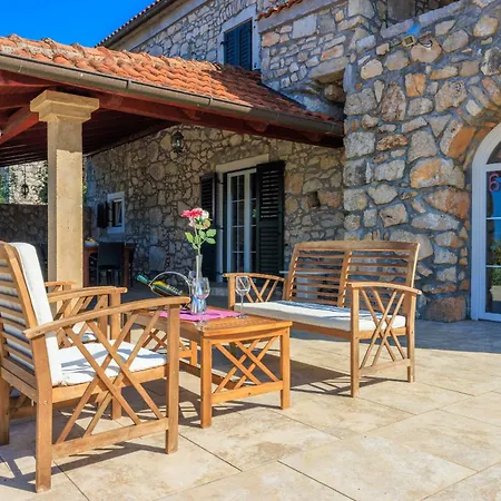 Villa Karlo - Sabljici - Island Of Krk - Traditional Stone With Pool *