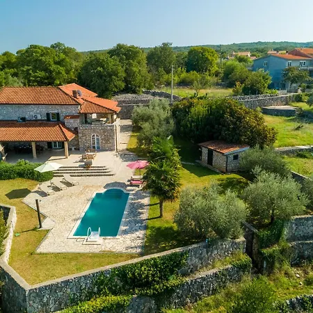 Karlo - Sabljici - Island Of Krk - Traditional Stone With Pool Villa Sveti Anton (Krk)