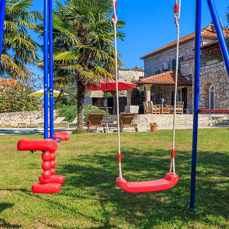 Karlo - Sabljici - Island Of Krk - Traditional Stone With Pool * Sveti Anton (Krk)