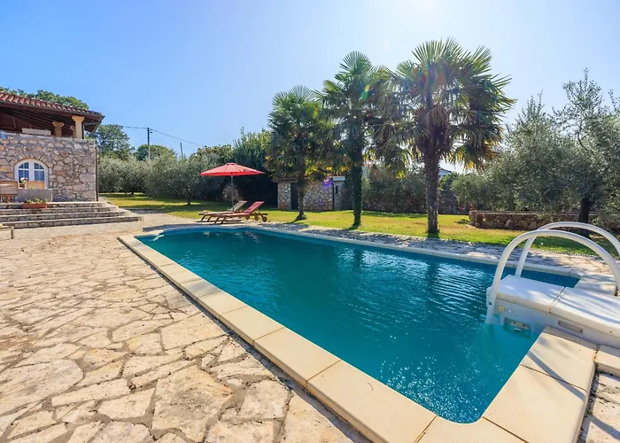 Karlo - Sabljici - Island Of Krk - Traditional Stone With Pool Villa *