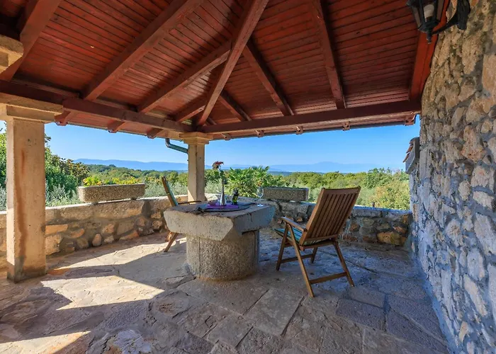 Villa Karlo - Sabljici - Island Of Krk - Traditional Stone With Pool Sveti Anton (Krk)