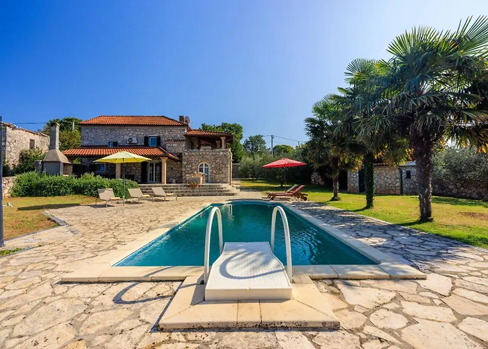 Karlo - Sabljici - Island Of Krk - Traditional Stone With Pool