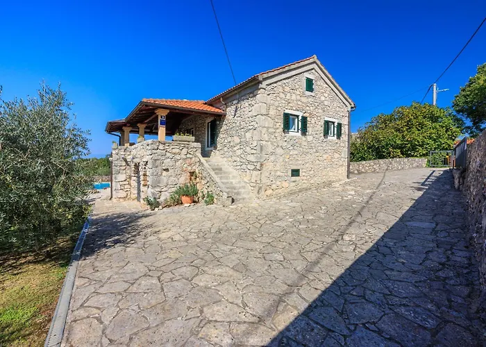 Villa Karlo - Sabljici - Island Of Krk - Traditional Stone With Pool Sveti Anton (Krk)